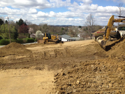 pond construction